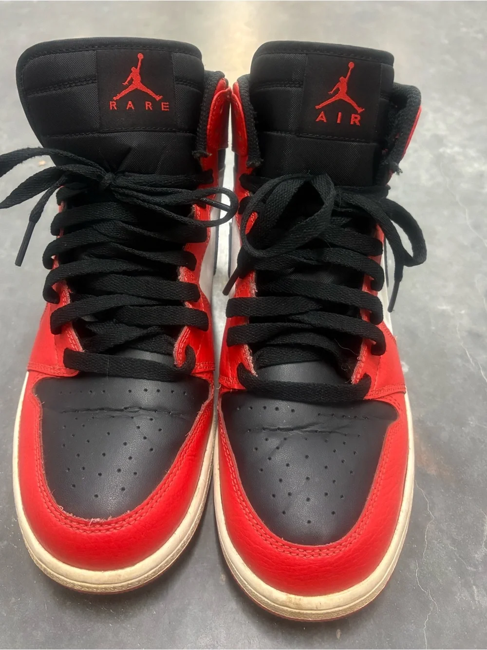 Nike Air Jordan 1 Retro High OG “Track Red” GS 705300-800 Size 7Y / Women’s 8.5